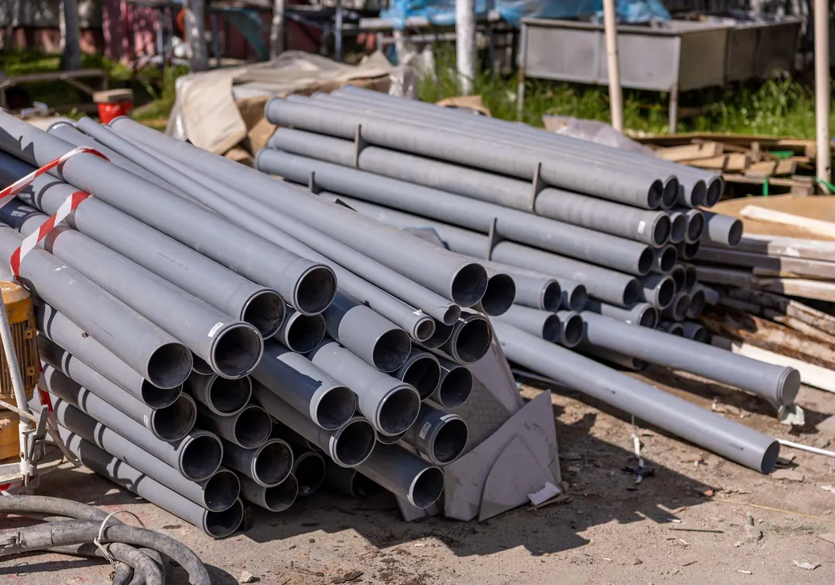 PVC and polystyrene